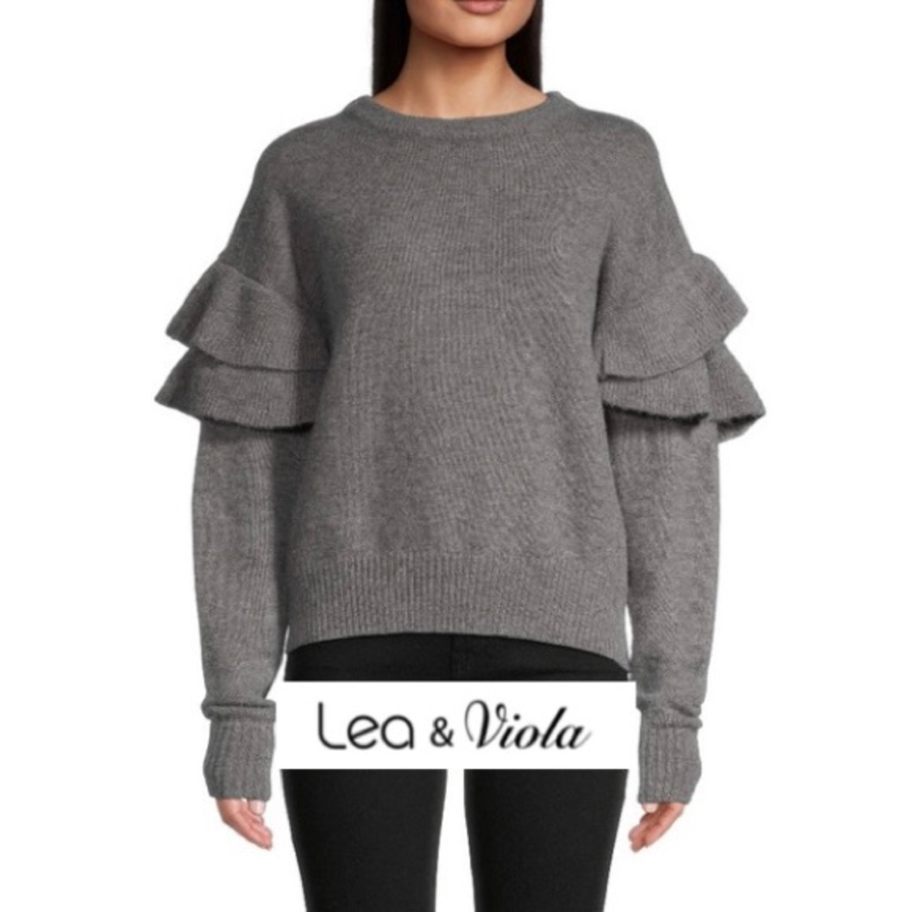 Gray Sweater Lea & Viola